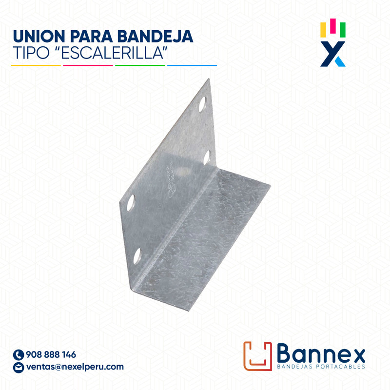 UNION TIPO "ESCALERILLA" 1.2MM / INC. UNION  BANNEX