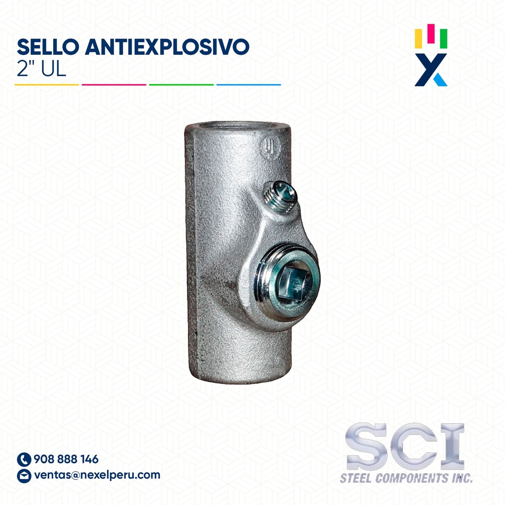 SELLO ANTIEXPLOSIVO 2" UL SCI