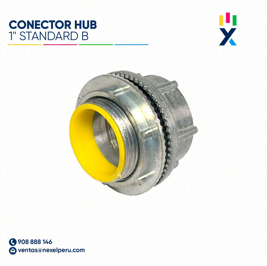 OUT-CONECTOR HUB 1" STANDARD B