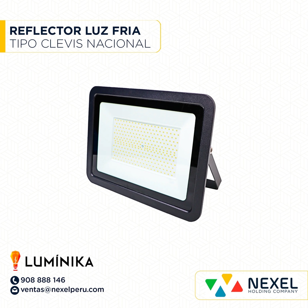 OUT- REFLECTOR LED LUZ BLANCA 150WT 36.5X32.6CM 200-260V IP65 LUMINIKA