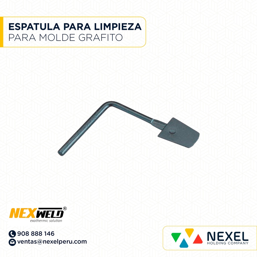 ESPATULA PARA LIMPIEZA DEL MOLDE GRAFITO NEXWELD