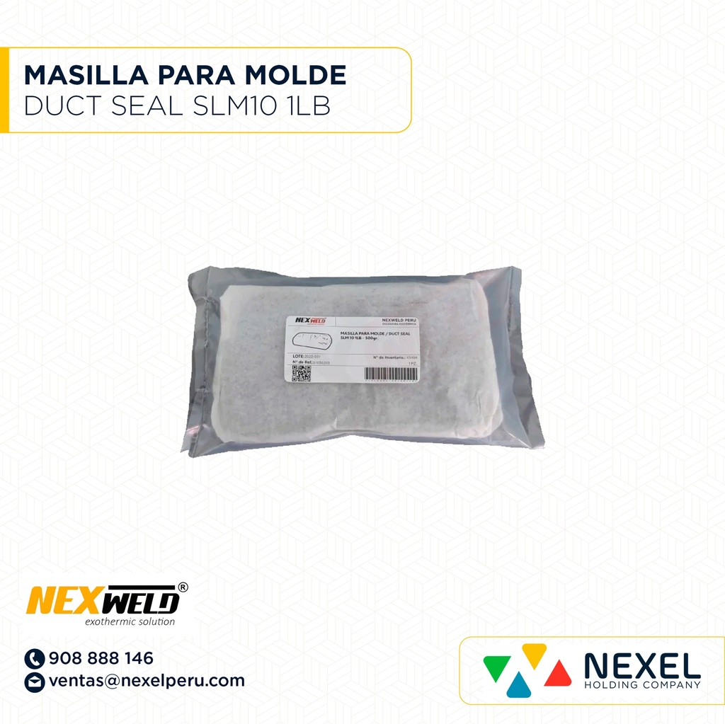 MASILLA PARA MOLDE DUCT SEAL SLM10 1LB NEXWELD