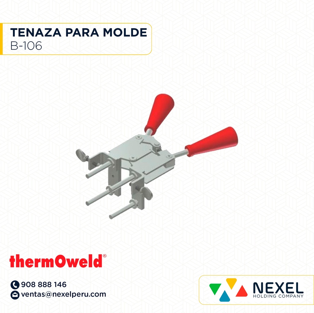OUT-TENAZA MANIJA PARA MOLDE B-106 *SA* THERMOWELD