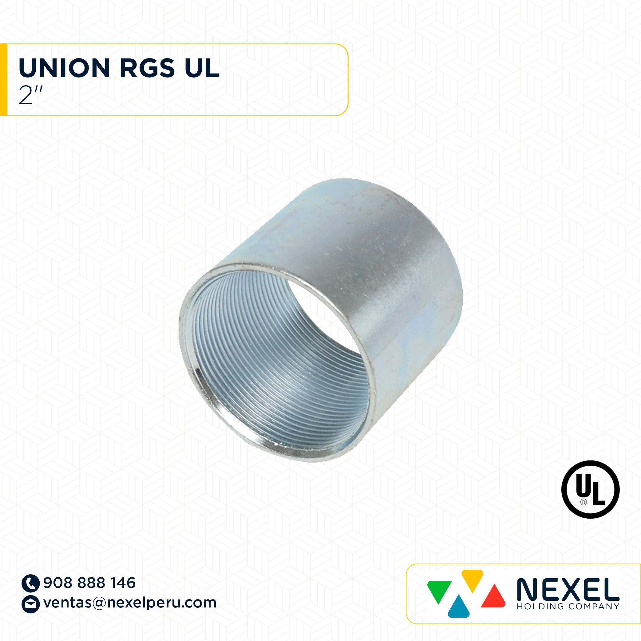 [B301671-O] OUT-UNION RGS 2" UL STANDARD B