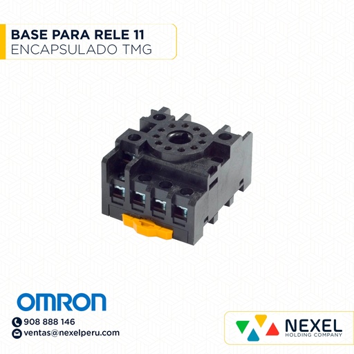[G32490-O] OUT- BASE PARA RELE ENCAPSULADO 11 PINES PF113AE TMG