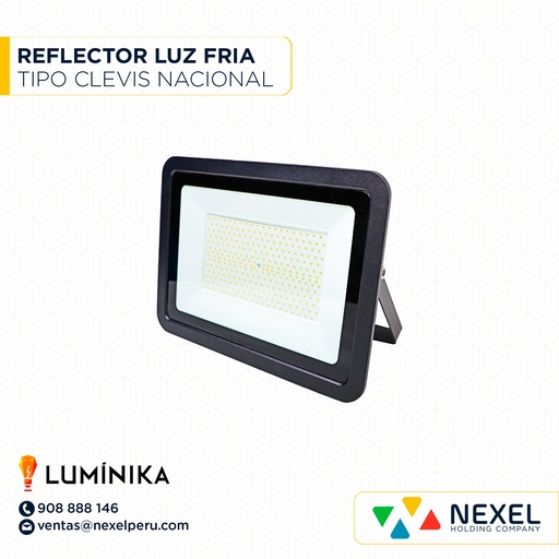[H22736-O] OUT- REFLECTOR LED LUZ BLANCA 150WT 36.5X32.6CM 200-260V IP65 LUMINIKA