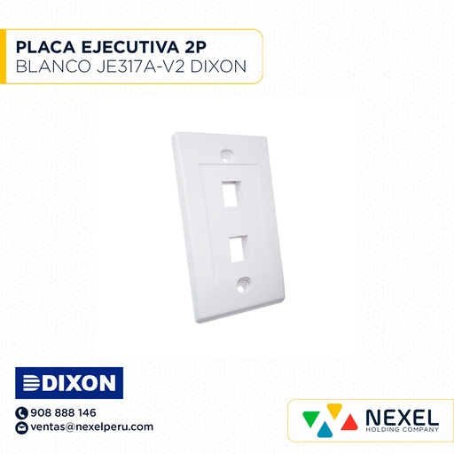 [A64503] PLACA EJECUTIVA 2P JE317A-V2/WH DIXON