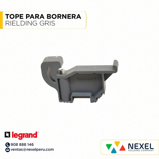 [F142657] TOPE PARA BORNERA RIELDING GRIS LEGRAND