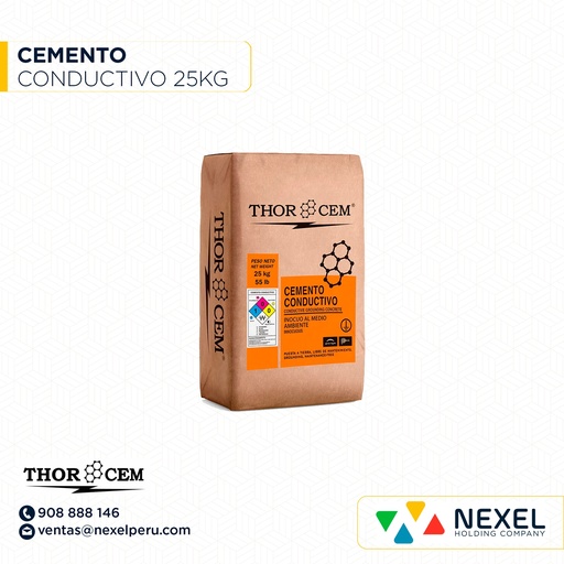 [E26058] CEMENTO CONDUCTIVO 25KG THORCEM