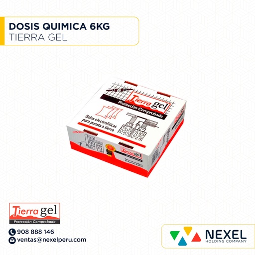 [E24426] DOSIS QUIMICA 6KG TIERRA GEL